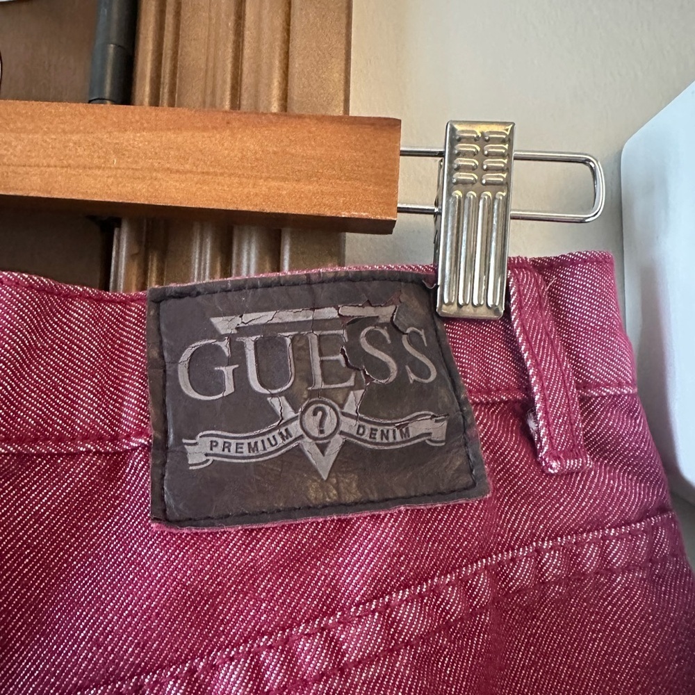 Vintage Guess Denim Skirt - Picture 4 of 5